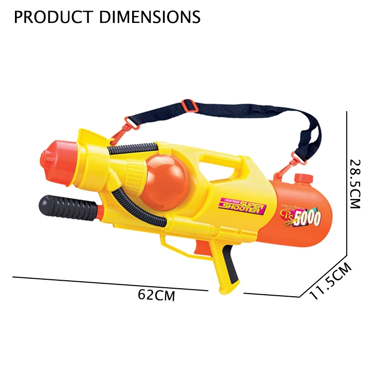 5000 Powerful Water Gun Toy For Kids Summer Hot Sale Big Water Gun For