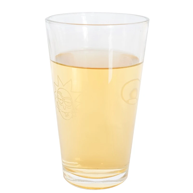 

Dishwasher Safe Durable 16oz Pint Beer Glass Cup with Laser Etching Logo, Clear & customized