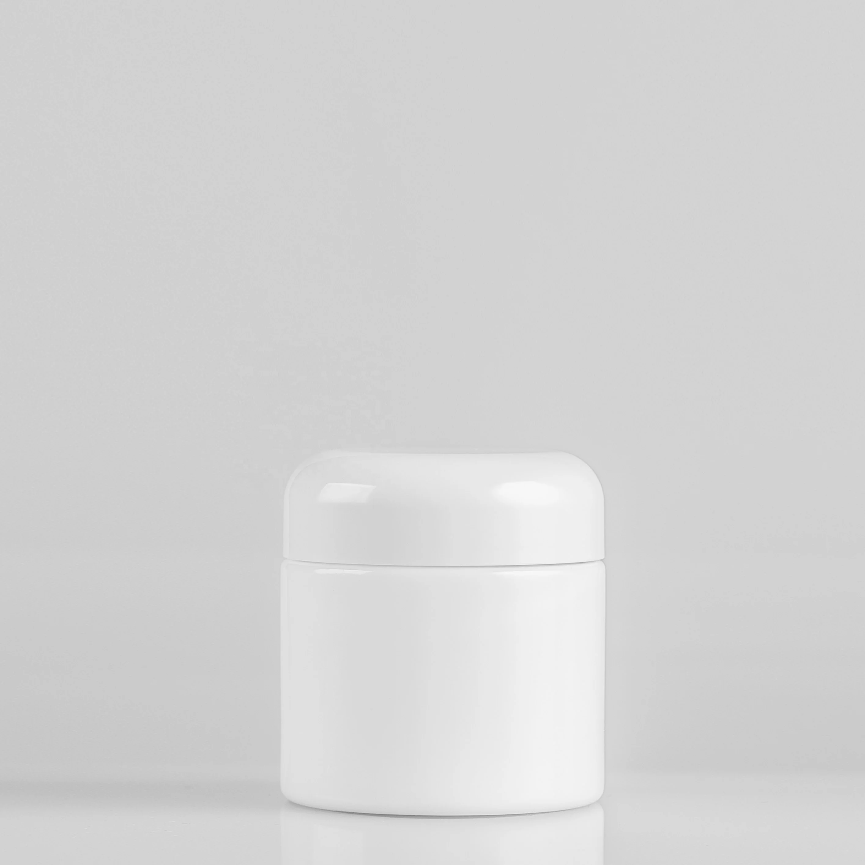 
Stock 50g Cosmetics Opal Glass jar for cream packaging from China manufactory 