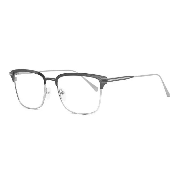 

2021 Newest Rectangle Men Frames Optical Glasses Metal Frames Glasses Optical Eyewear