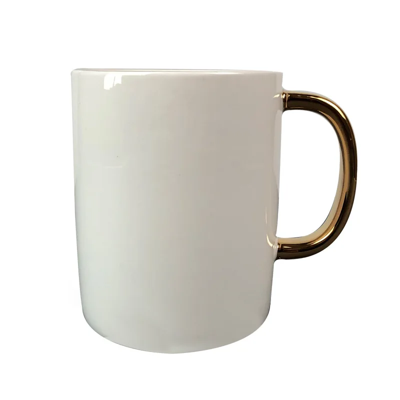 

Mikenda Sell Well Double Wall Ceramic Tea Cup Mug Custom Good Quality White Ceramic Mug, As picture