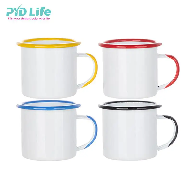 

PYD Life Sublimation Mug Hot Sale 12 oz 360 ml Sublimation Wholesale Enamel Personalised Mugs with Logo