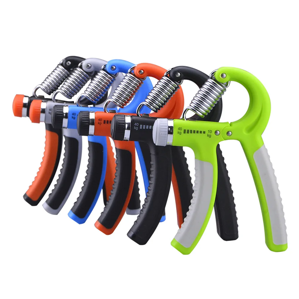 

Amazon Popular 8 colors high quality adjustable hand grip exerciser, 8colors