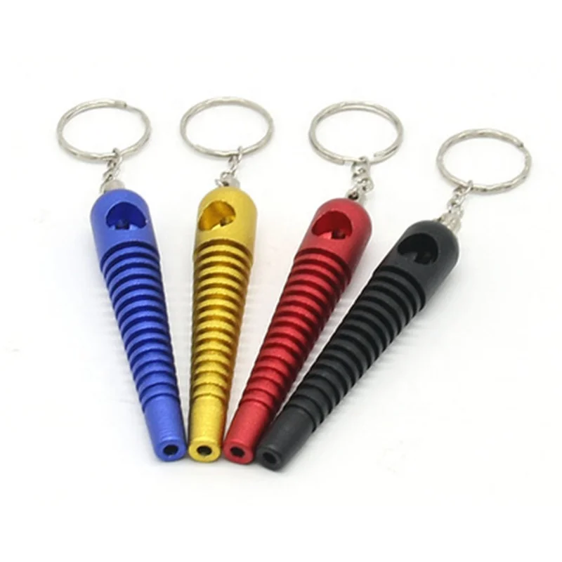 

Keychains Thread Portable Smoking Pipe, Random