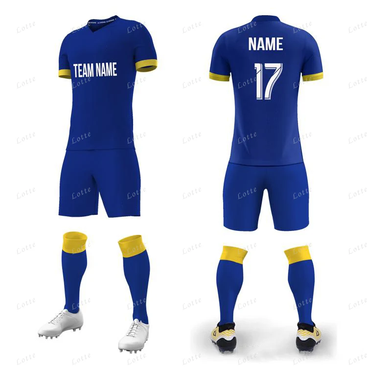 

Football Uniforms New Sportswear Quick Dry Reversible Football Jersey Team Wear Soccer Jersey