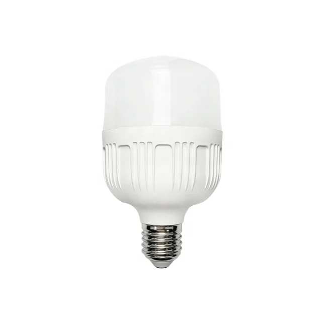 Woojong energy saving Plastic coated aluminum B22E27 T80 20W T led bulb