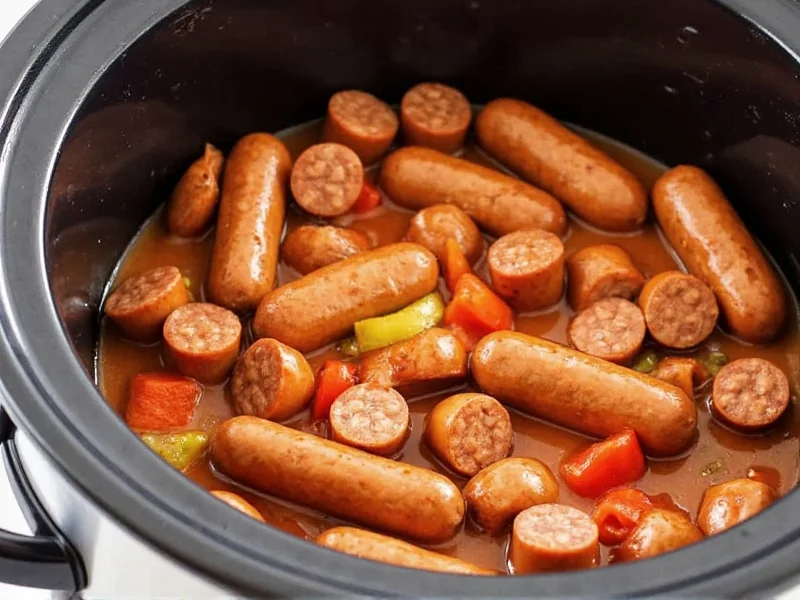 Perfect Crock Pot Sausage and Peppers Recipe