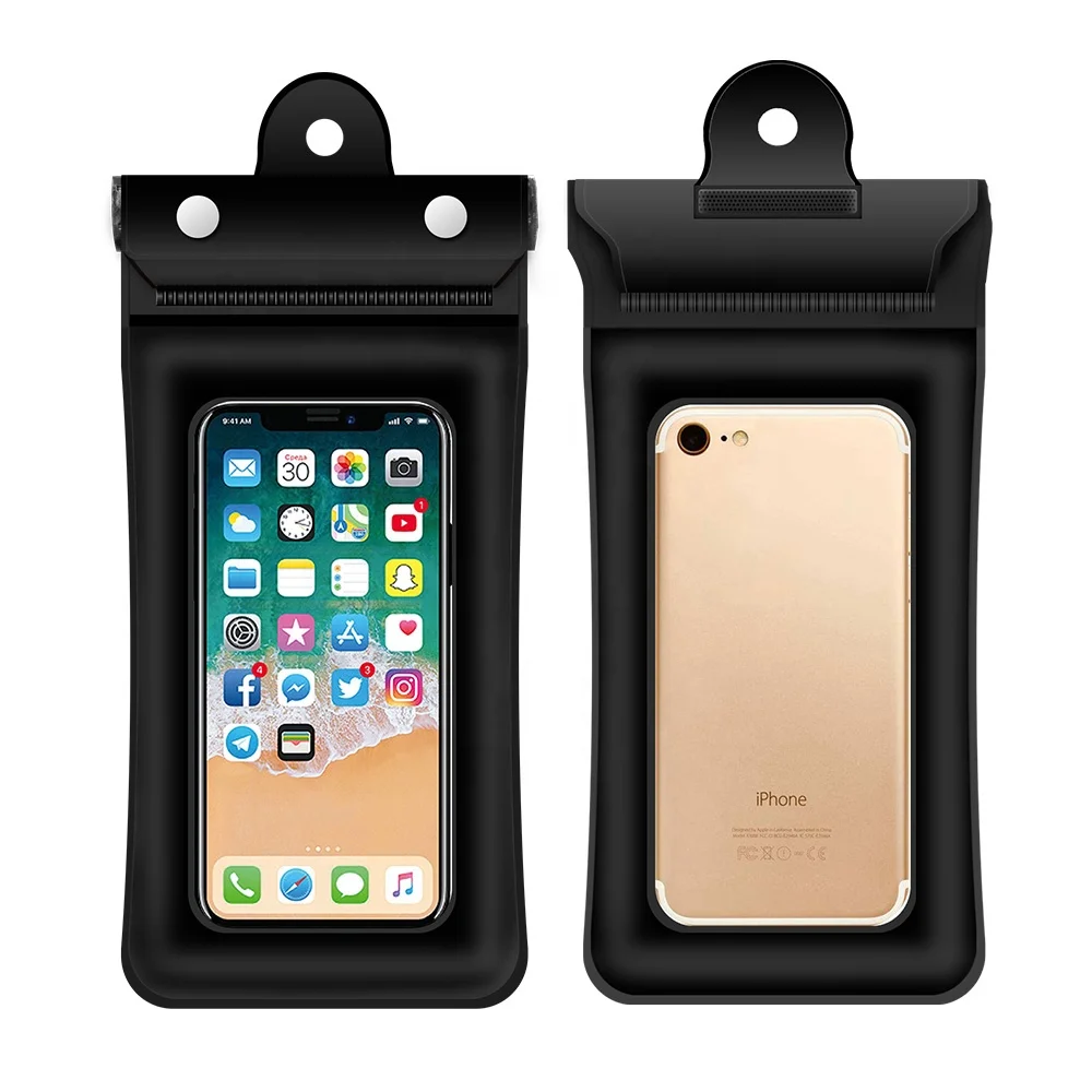 

New hot three layer sealed mobile phone waterproof bag mobile phone anti-fall swimming diving outdoor supplies mobile pouch