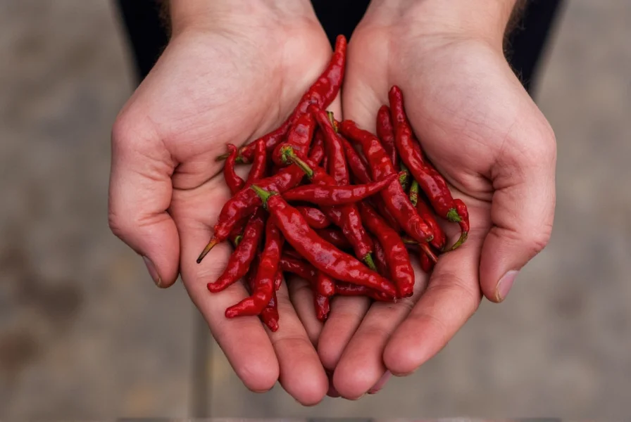 Comparison between regular guajillo and guajillo pica chilies