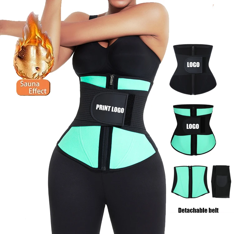 

Factory Price Weight Loss Belt Neoprene Fat Burning Women 10 Steel Boned Waist Trainer Shaper