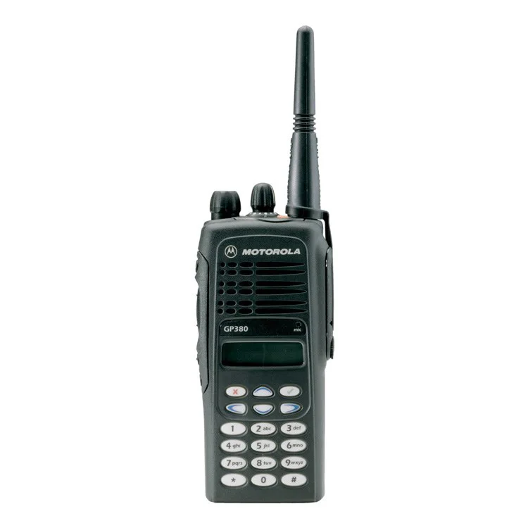 

Cheap mobile phone with intercom, vhf/uhf long range walkie-talkie GP380/GP338 two way radio,walkie talkie 50km, Black