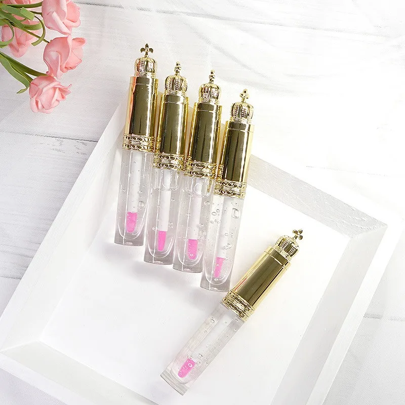 

Hot products wholesale gentle pink liquid lipstick clear lip gloss unique temperature change lipgloss