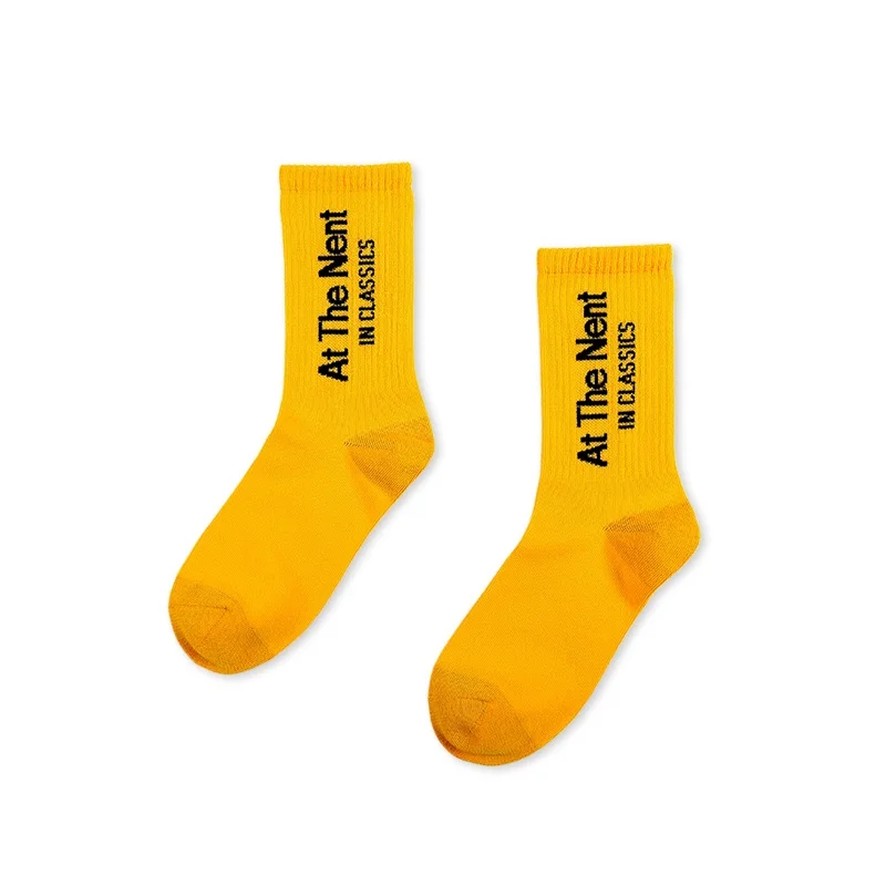 

fashion unisex sports socks cotton crew socks custom logo