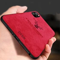 

Phone Case For Iphone 11 Pro Max 2019 Case Cover Colth Fabric Bumper Soft Silicone Frame For Apple Iphone 11Pro 2019 Fundas Capa
