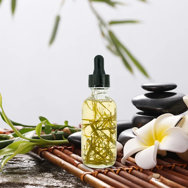 

Factory supply in stocks organic face massage essential oil Bamboo green flower multi-use oil
