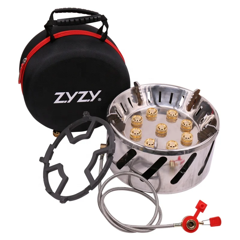 

ZYZY factory direct sales/high-power nine-eye outdoor 9-head nine-core camping stove