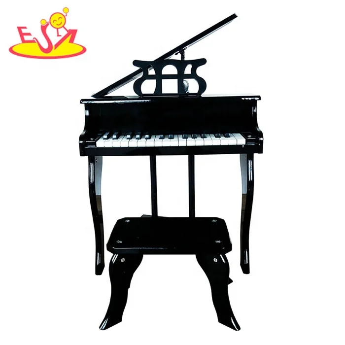 
High quality instrument toy wooden kids music piano for wholesale W07K014 