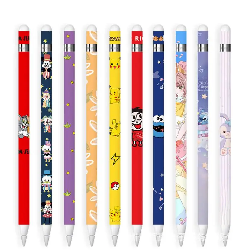 

For apple pencil 1 stickers Scratchproof Ultra Thin Painted stickers Touch Stylus pen sticker Non-slip Protective paper