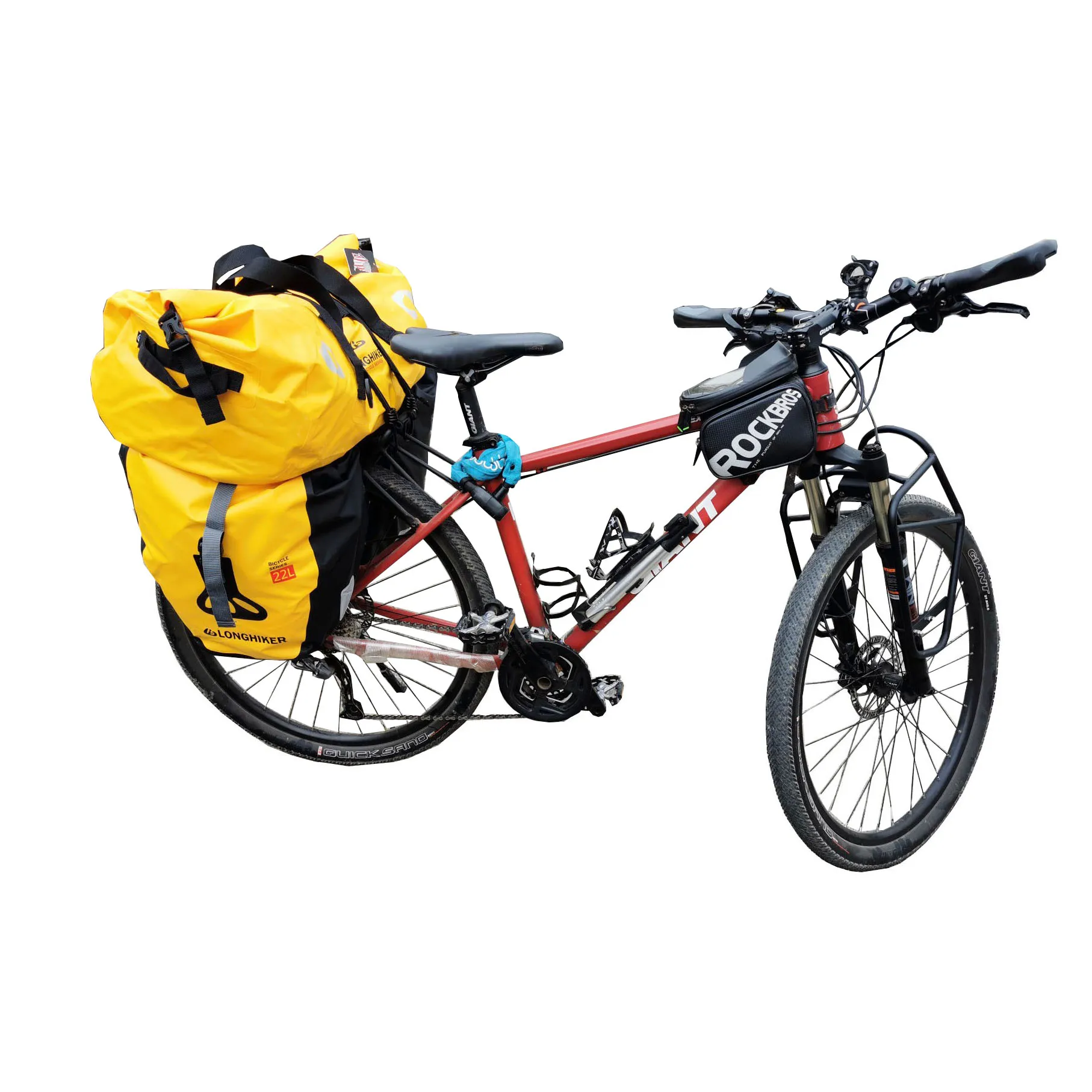 

Promising Factory Customized Unisex Sport Bicycle Accessories Storage Bag Travel Triangle Saddle Frame Cycling Bike Bags