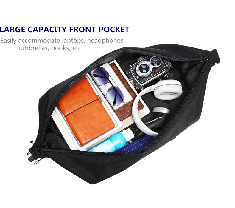 mochilas Multifunction USB Charging Men Backpack Large Capacity Waterproof Travel Bag Male 15.6inch Laptop Backpack Fashion mochila