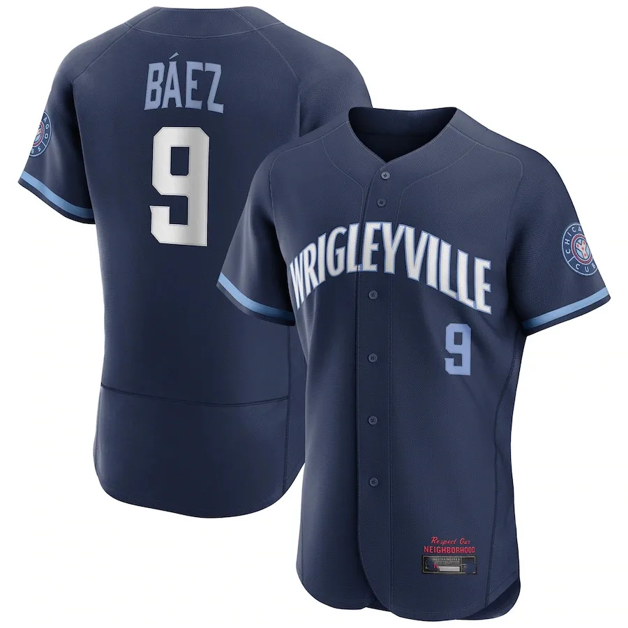 

2021 New Style Wholesale High Quality China Chicago Cheap Stitched Baseball Jerseys Custom Cub 9 Baez 44 Rizzo 17 Bryant, Blue,white,gary