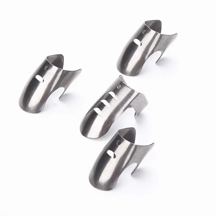 

Hot sales in Amazon 4PCS Stainless Steel Hand Guard Kitchen Gadget Anti Cut Tool