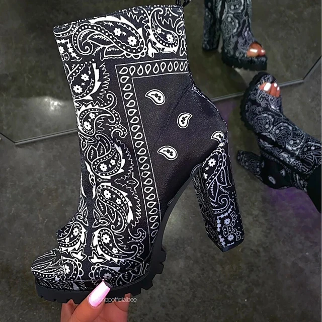 

Long Style Waterproof Black Leather Women Over the Knee Thigh High Boots with Belt