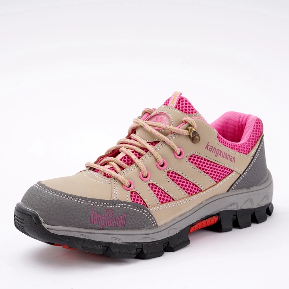 

Women Non Slip Safety Shoes Chef Shoes Oilproof & Waterproof Upper work shoes for women, Pink