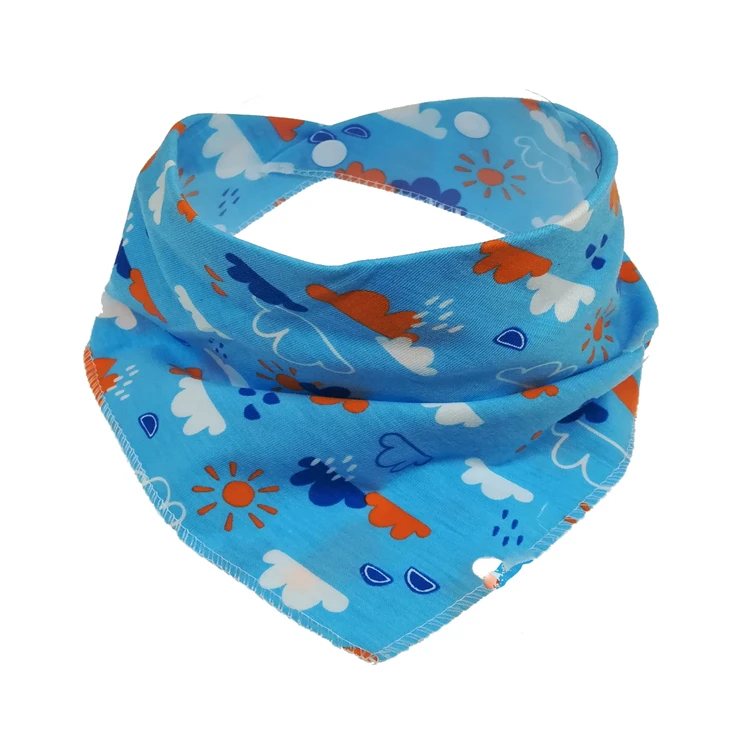 

Wholesale Pet Classic Cartoon Scarf Triangle Cotton Scarf for Small and Medium Dogs Dog Bandana