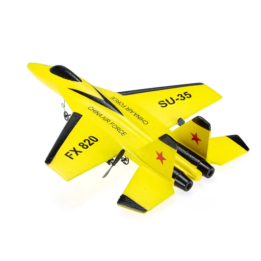 ホットセールFX-820 SU-35 RC飛行機男の子おもちゃ4方向飛行固定