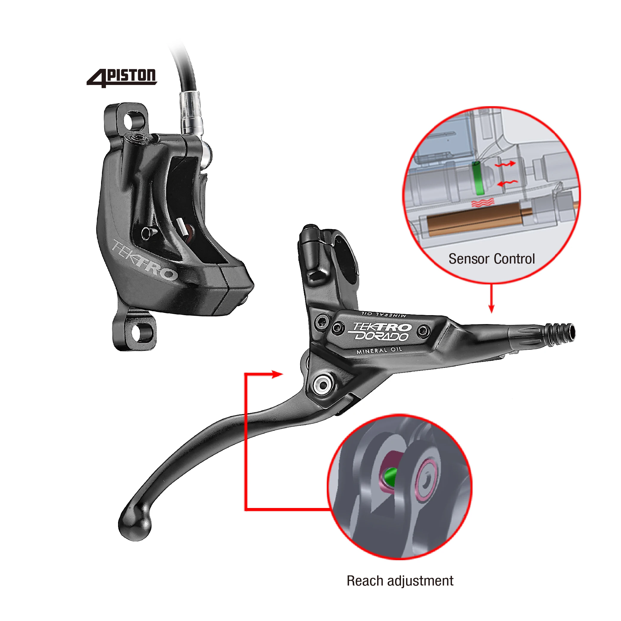 

2019 new product TEKTRO disc brake for E- bike mechanical disc brake, N/a