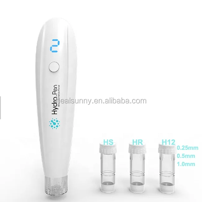 

Hydra Pen H2 Serum 2 in 1 Hyaluronic Acid Hydra Derma Pen MicroNeedling Device Hydra Pen