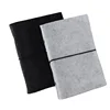 High quality and detachable refillable recycle student custom felt A5 notebook diary journal stationary with loose-leaf binder