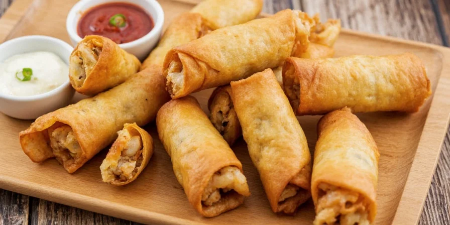 Ingredients for southwest egg rolls