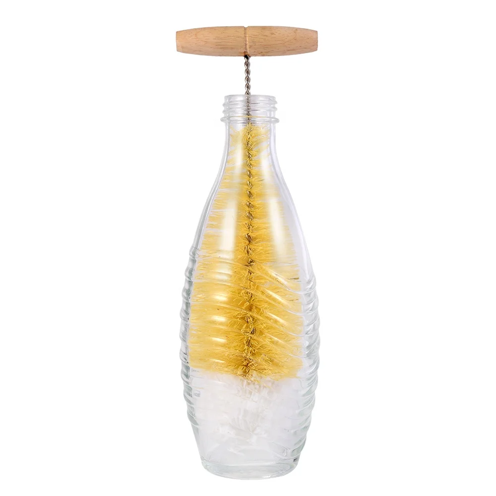 

Newly developed cleaning brush soda bottle cleaner