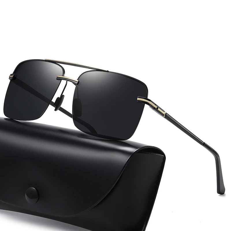 

Aoron Custom Logo Made Fashionable Modern Promotional Uv400 Protection Adult Man Sunglasses Sun Glasses, Picture colors