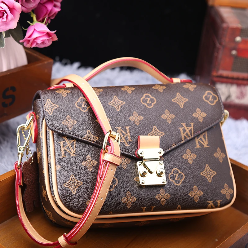 

Female Bag 2021 New Fashion Retro Leather Messenger Bag Casual All-match One-shoulder Messenger Bags Women Purse and Handbags