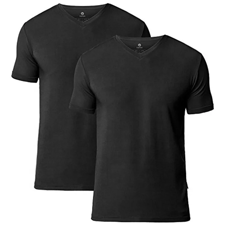 

Custom Men Clothing Fitted Breathable Bamboo Spandex Plain T-shirts