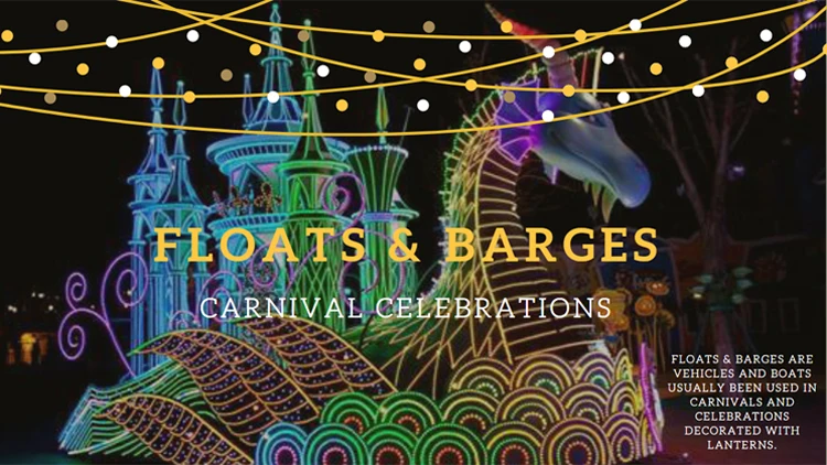 popular lighting parade floats
