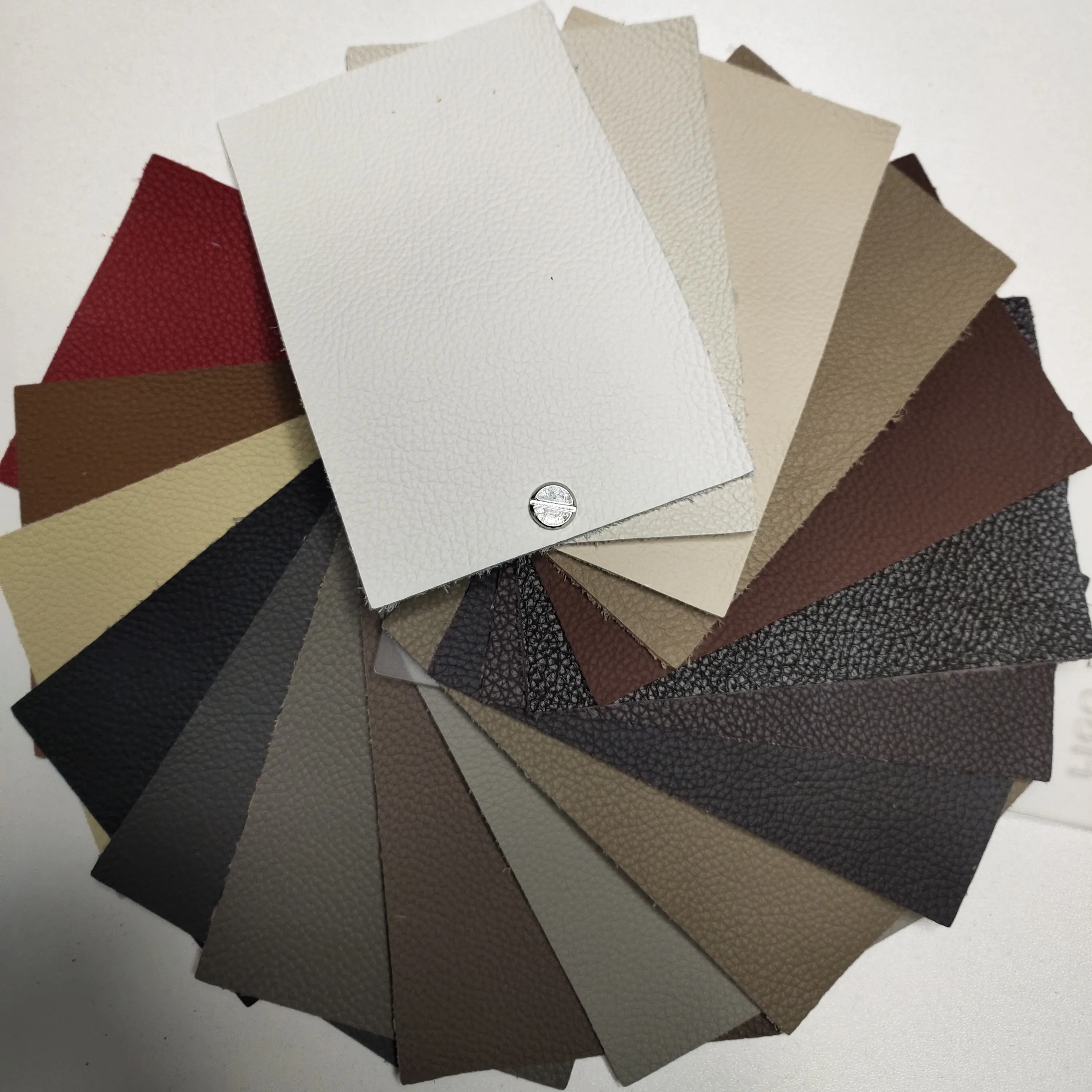Genuine Corrected Grain Leather With Pigment,0.91.1mm,Classic Small