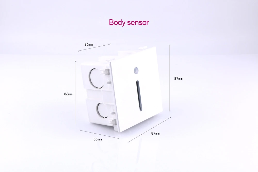 3W Embedded LED Step Light Sensor Flicker-free AC85-265V Stair Step Walkway Corner Light Sensor for outdoor