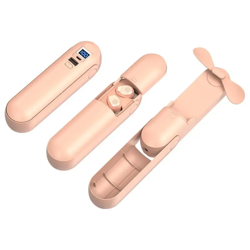 

F7 TWS BT headset IPX7 waterproof earplugs stereo headset wireless headset with flashlight