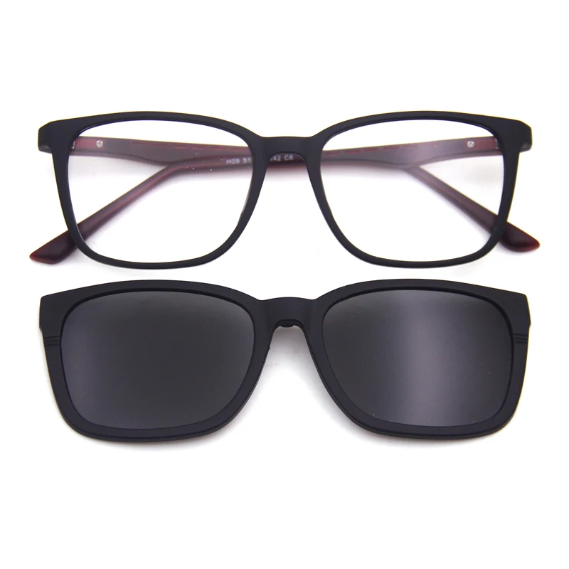 

New model Ultra-light Polarized Clip On Sunglasses Men Women Magnetic Optical Glasses Frame