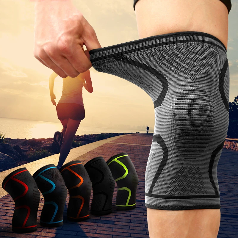 

Sports Protector Fitness Volleyball Basketball Kneepad Brace Winter Warm Elastic Pads Pressurized Knee Support