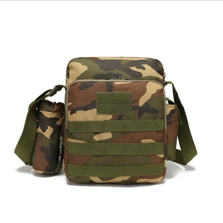 

Tacticism Tool Bag Lunch Box Outdoor Sports Adult MOLLE Water Bottle Sling Shoulder Bag for Sports Hiking Cycling