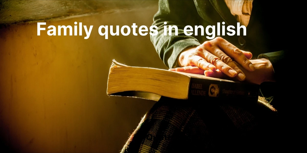 family quotes in english