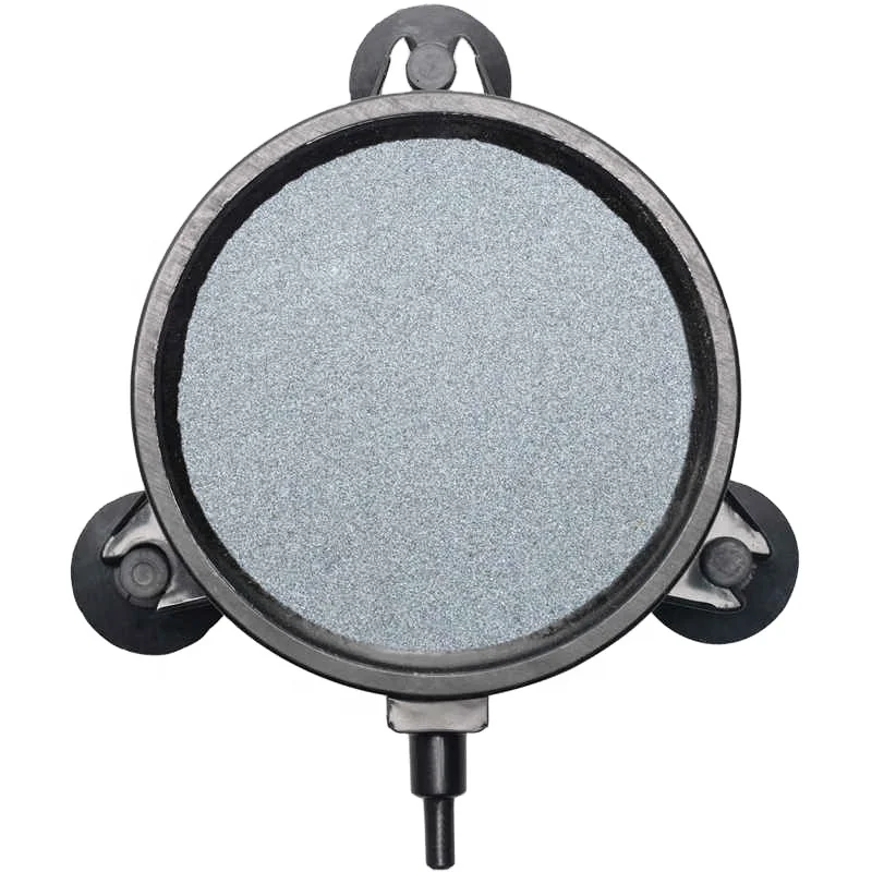 

Air Stone Disc Bubble with Suction Cups for Hydroponics Pond Aquarium Fish Tank Air Pump Accessories