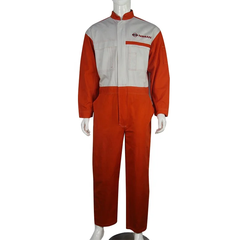 

Custom High Quality Men & Woman Spring Working Uniform Tool Pockets resuable Coveralls Welding Suit Car