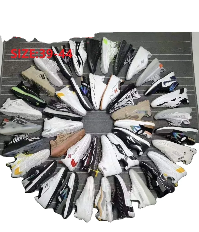 

New arrival second hand fashion original used mens womens sports shoes used leather sneakers in bales