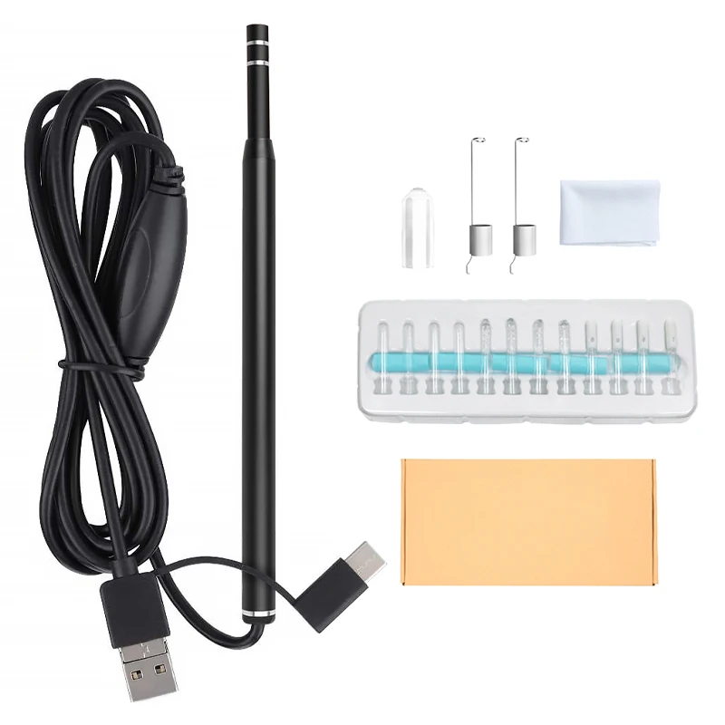 

3 in 1 5.5mm 480P Ear Endoscope Camera Ear Nasal Endoscope Usb Otoscope